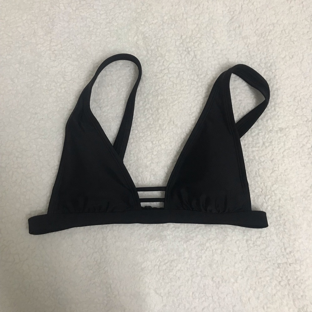 Aerie Black Bikini Top